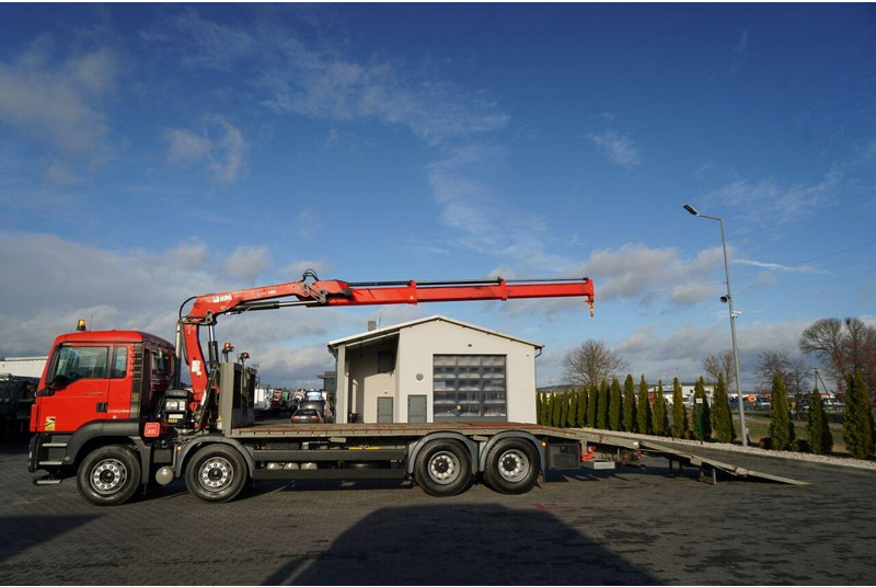 MAN TGS 35.360 / 8x2-4 / LAWETA + HDS HIAB 166 E-2 / 4 OSIOWY / NAJ - Tow truck: picture 2 MAN TGS 35.360 / 8x2-4 / LAWETA + HDS HIAB 166 E-2 / 4 OSIOWY / NAJ - Tow truck: picture 2
