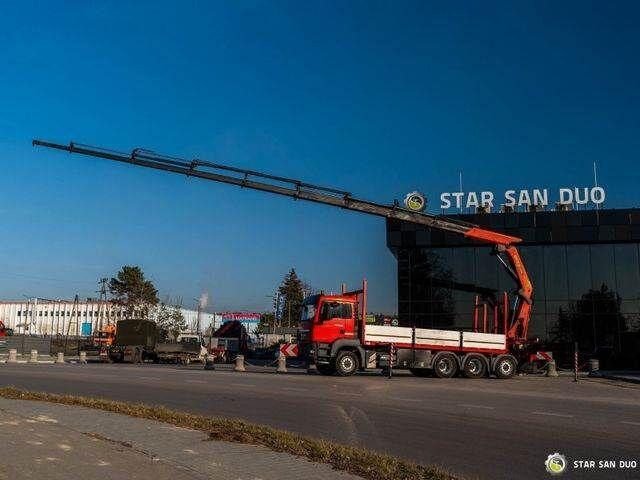 MAN TGS 35.400 PALFINGER PK 44002 WINCH TRIDEM KRAN - Dropside/ Flatbed truck, Crane truck: picture 2 MAN TGS 35.400 PALFINGER PK 44002 WINCH TRIDEM KRAN - Dropside/ Flatbed truck, Crane truck: picture 2