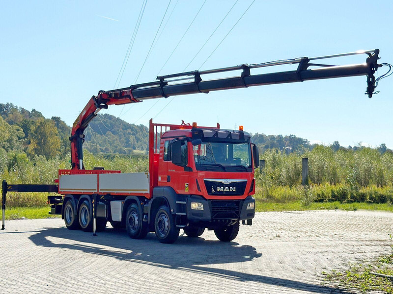 MAN TGS 35.400* PK 26002 - EH D + FUNK /8x4 - Dropside/ Flatbed truck, Crane truck: picture 2 MAN TGS 35.400* PK 26002 - EH D + FUNK /8x4 - Dropside/ Flatbed truck, Crane truck: picture 2