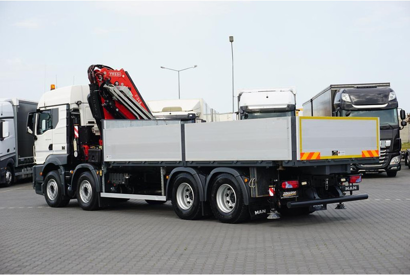 Dropside/ Flatbed truck, Crane truck MAN TGS / 35.470 / E 6 / SKRZYNIOWY + HDS / FASSI F 545 / ŁAD. 13 10: picture 7