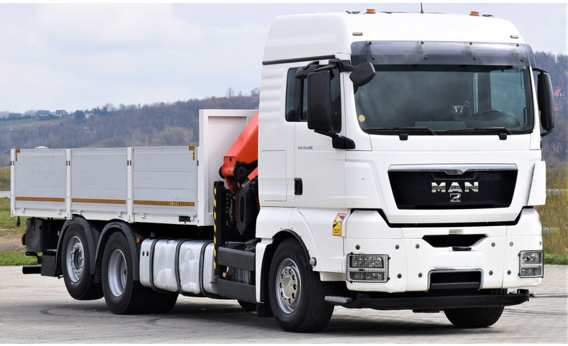 MAN TGX 26.480 - Dropside/ Flatbed truck, Crane truck: picture 4 MAN TGX 26.480 - Dropside/ Flatbed truck, Crane truck: picture 4