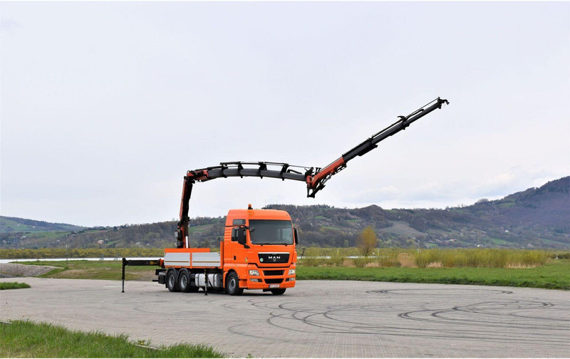 MAN TGX 28.540 JIB PJ060/FUNK - Dropside/ Flatbed truck, Crane truck: picture 2 MAN TGX 28.540 JIB PJ060/FUNK - Dropside/ Flatbed truck, Crane truck: picture 2