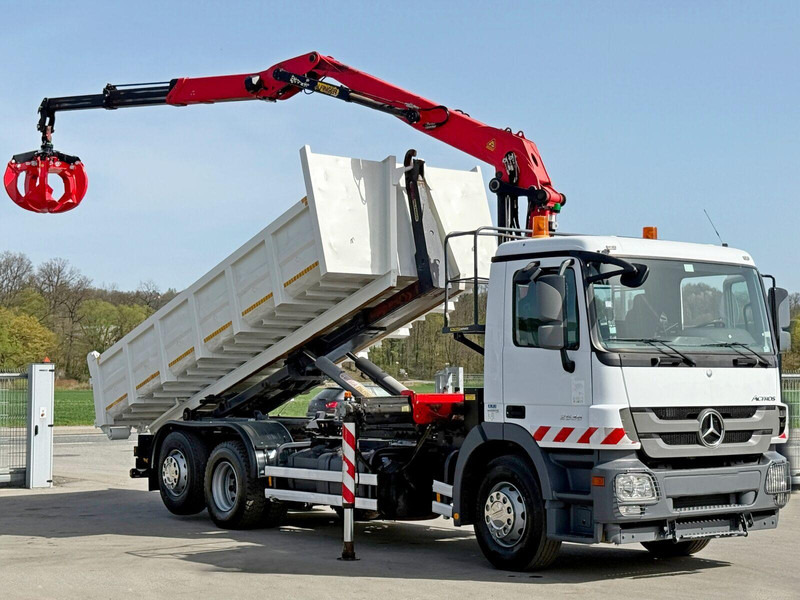 Mercedes-Benz ACTROS 2536 - Hook lift truck, Crane truck: picture 3 Mercedes-Benz ACTROS 2536 - Hook lift truck, Crane truck: picture 3