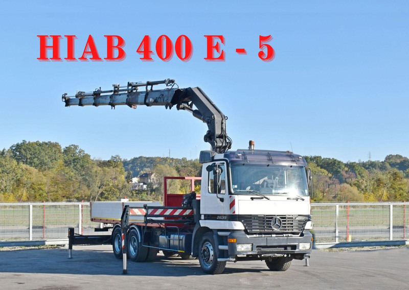 Mercedes-Benz ACTROS 2635 Pritsche - Dropside/ Flatbed truck, Crane truck: picture 1 Mercedes-Benz ACTROS 2635 Pritsche - Dropside/ Flatbed truck, Crane truck: picture 1