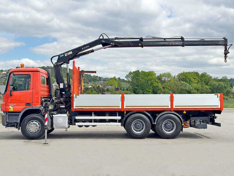 Mercedes-Benz ACTROS 2636 *HIAB 122 BS-2 HIDUO + FUNK/6x4 * TOP - Dropside/ Flatbed truck, Crane truck: picture 5 Mercedes-Benz ACTROS 2636 *HIAB 122 BS-2 HIDUO + FUNK/6x4 * TOP - Dropside/ Flatbed truck, Crane truck: picture 5