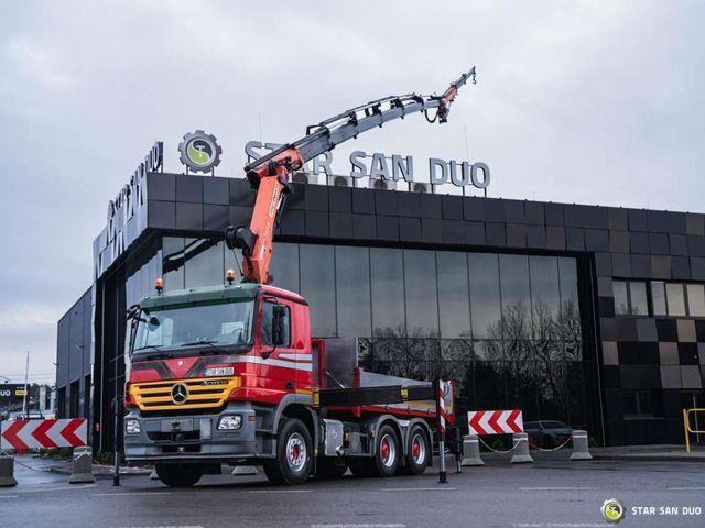 Mercedes-Benz ACTROS 2648 6x4 PALFINGER PK 29002 Fly Jib Winc - Dropside/ Flatbed truck, Crane truck: picture 1 Mercedes-Benz ACTROS 2648 6x4 PALFINGER PK 29002 Fly Jib Winc - Dropside/ Flatbed truck, Crane truck: picture 1