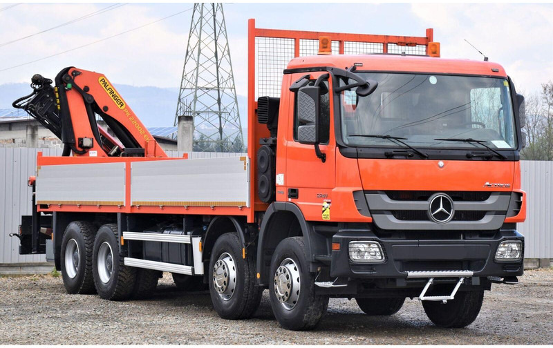 Mercedes-Benz ACTROS 3241 - Dropside/ Flatbed truck, Crane truck: picture 4 Mercedes-Benz ACTROS 3241 - Dropside/ Flatbed truck, Crane truck: picture 4
