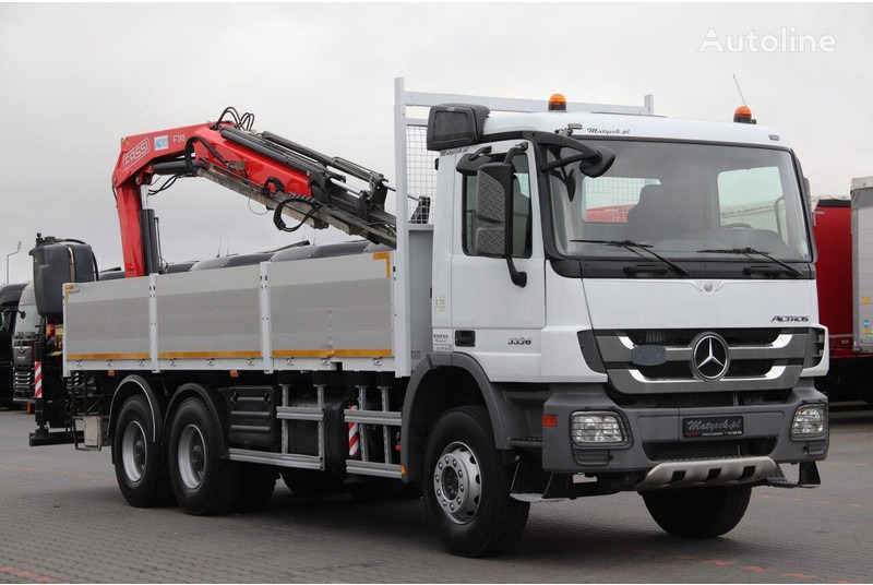 Mercedes-Benz ACTROS 3336 - Dropside/ Flatbed truck, Crane truck: picture 2 Mercedes-Benz ACTROS 3336 - Dropside/ Flatbed truck, Crane truck: picture 2
