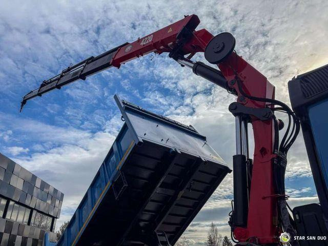 Tipper, Crane truck Mercedes-Benz ACTROS 3341 6x6 HMF 4220 K4 CRANE KIPPER: picture 14 Tipper, Crane truck Mercedes-Benz ACTROS 3341 6x6 HMF 4220 K4 CRANE KIPPER: picture 14