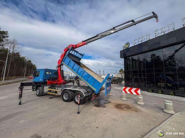 Tipper, Crane truck Mercedes-Benz ACTROS 3341 6x6 HMF 4220 K4 CRANE KIPPER: picture 16 Tipper, Crane truck Mercedes-Benz ACTROS 3341 6x6 HMF 4220 K4 CRANE KIPPER: picture 16