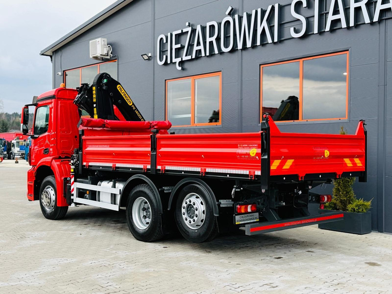 Mercedes-Benz AROCS 2532 // E6 // wywrotka 3-Stronna + PALFINGER PK 14001-EH / - Tipper, Crane truck: picture 4 Mercedes-Benz AROCS 2532 // E6 // wywrotka 3-Stronna + PALFINGER PK 14001-EH / - Tipper, Crane truck: picture 4