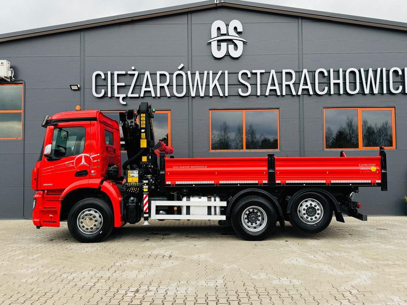 Mercedes-Benz AROCS 2532 // E6 // wywrotka 3-Stronna + PALFINGER PK 14001-EH / - Tipper, Crane truck: picture 3 Mercedes-Benz AROCS 2532 // E6 // wywrotka 3-Stronna + PALFINGER PK 14001-EH / - Tipper, Crane truck: picture 3