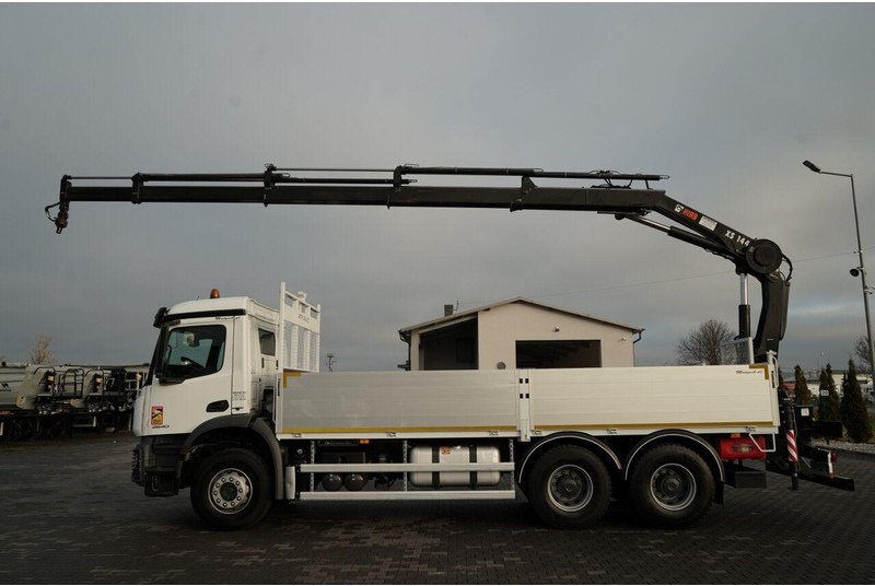 Mercedes-Benz AROCS 2640 / 6x4 / SKRZYNIOWY - 6,5 M / HDS HIAB 144 / wysów: 12 - Dropside/ Flatbed truck, Crane truck: picture 2 Mercedes-Benz AROCS 2640 / 6x4 / SKRZYNIOWY - 6,5 M / HDS HIAB 144 / wysów: 12 - Dropside/ Flatbed truck, Crane truck: picture 2