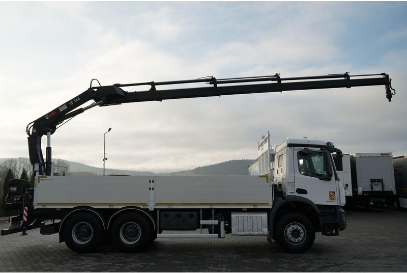 Mercedes-Benz AROCS 2640 / 6x4 / SKRZYNIOWY - 6,5 M / HDS HIAB 144 / wysów: 12 - Dropside/ Flatbed truck, Crane truck: picture 5 Mercedes-Benz AROCS 2640 / 6x4 / SKRZYNIOWY - 6,5 M / HDS HIAB 144 / wysów: 12 - Dropside/ Flatbed truck, Crane truck: picture 5
