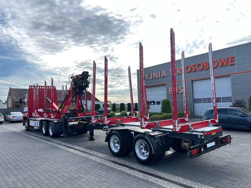 Mercedes-Benz AROCS 2645 EURO 6 6x4 TIMBER CARRIER HOLZTRANSPORT PALFINGER EPS - Logging truck, Crane truck: picture 3 Mercedes-Benz AROCS 2645 EURO 6 6x4 TIMBER CARRIER HOLZTRANSPORT PALFINGER EPS - Logging truck, Crane truck: picture 3