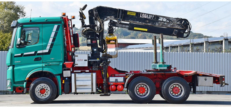 Mercedes-Benz AROCS 3363 *HOLZTRANSPORTER * LOGLIFT 251S /6x4 - Logging truck, Crane truck: picture 5 Mercedes-Benz AROCS 3363 *HOLZTRANSPORTER * LOGLIFT 251S /6x4 - Logging truck, Crane truck: picture 5