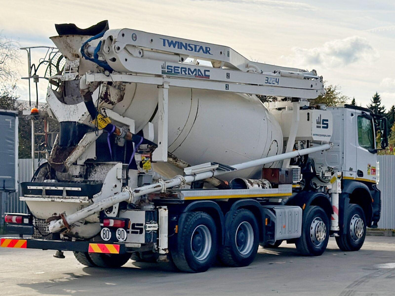 Concrete pump truck Mercedes-Benz AROCS 3743 * Betonpumpe + FUNK * 8x4 * TOP: picture 7