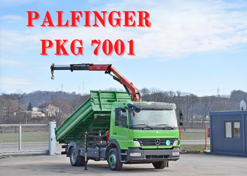 Mercedes-Benz ATEGO 1224 - Tipper, Crane truck: picture 1 Mercedes-Benz ATEGO 1224 - Tipper, Crane truck: picture 1
