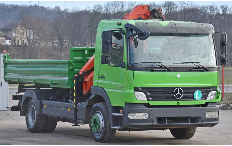 Mercedes-Benz ATEGO 1224 - Tipper, Crane truck: picture 4 Mercedes-Benz ATEGO 1224 - Tipper, Crane truck: picture 4