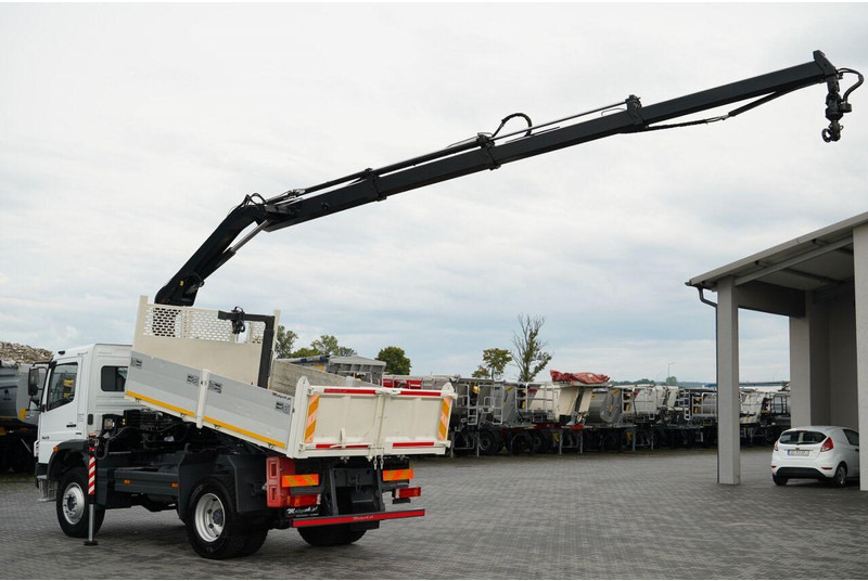 Mercedes-Benz ATEGO 1629 / 4x4 / WYWROTKA + HDS HIAB 111 B-3 / PILOT / ROTAT - Tipper, Crane truck: picture 4 Mercedes-Benz ATEGO 1629 / 4x4 / WYWROTKA + HDS HIAB 111 B-3 / PILOT / ROTAT - Tipper, Crane truck: picture 4