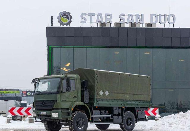 Mercedes-Benz AXOR 1829 4x4 Camper Offroad Tilt - Cab chassis truck, Crane truck: picture 1 Mercedes-Benz AXOR 1829 4x4 Camper Offroad Tilt - Cab chassis truck, Crane truck: picture 1