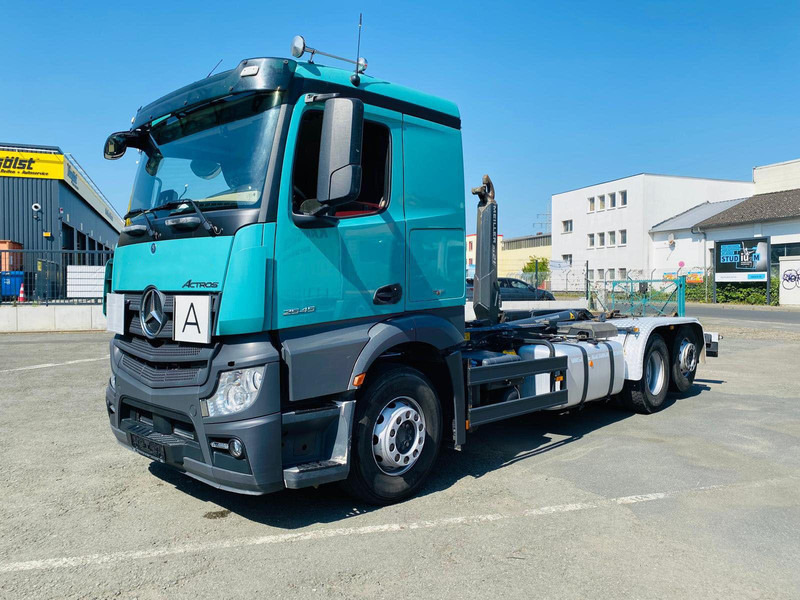 Mercedes-Benz Actros 2545 Meileraufbau GUTER ZUSTAND - Dropside/ Flatbed truck, Crane truck: picture 1 Mercedes-Benz Actros 2545 Meileraufbau GUTER ZUSTAND - Dropside/ Flatbed truck, Crane truck: picture 1