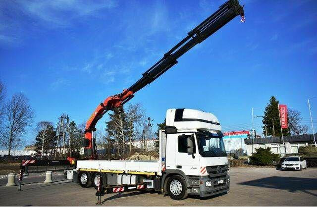 Mercedes-Benz Actros 2546 6x2 Palfinger PK 53002 Crane Kran - Dropside/ Flatbed truck, Crane truck: picture 1 Mercedes-Benz Actros 2546 6x2 Palfinger PK 53002 Crane Kran - Dropside/ Flatbed truck, Crane truck: picture 1