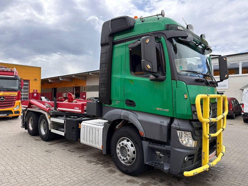Mercedes-Benz Actros 4 3 Achser BM 963 2648 OM471 6x4 Fg - Hook lift truck, Crane truck: picture 1 Mercedes-Benz Actros 4 3 Achser BM 963 2648 OM471 6x4 Fg - Hook lift truck, Crane truck: picture 1