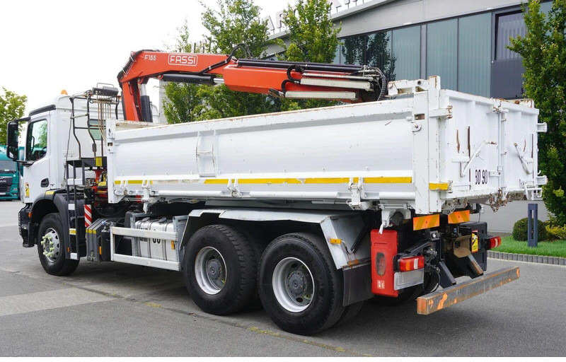 Mercedes-Benz Arocs 2636 - 3 way tipper + crane 6x4 - Tipper, Crane truck: picture 4 Mercedes-Benz Arocs 2636 - 3 way tipper + crane 6x4 - Tipper, Crane truck: picture 4