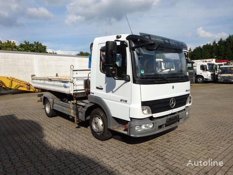 Mercedes-Benz Atego 818 - 3 way tipper+crane - Tipper, Crane truck: picture 5 Mercedes-Benz Atego 818 - 3 way tipper+crane - Tipper, Crane truck: picture 5