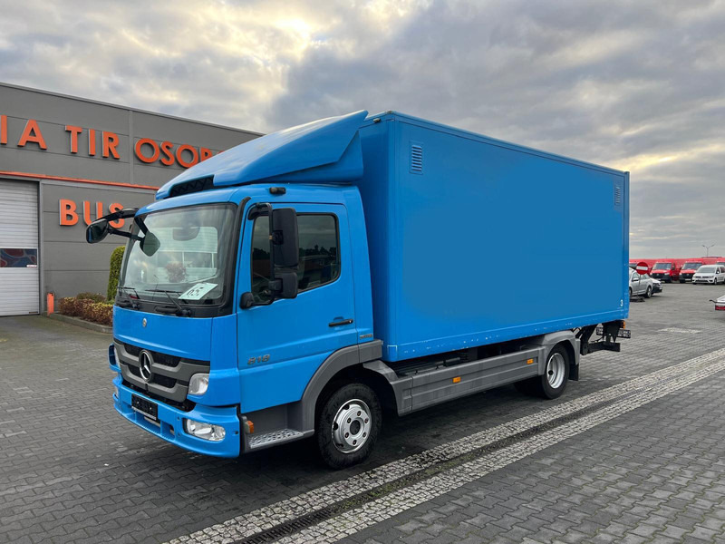 Mercedes-Benz Atego 818 BOX CONTAINER + LIFT 1.HAND (DE) - Box truck: picture 1 Mercedes-Benz Atego 818 BOX CONTAINER + LIFT 1.HAND (DE) - Box truck: picture 1