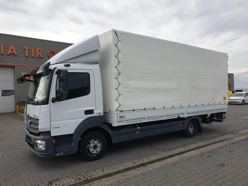 Mercedes-Benz Atego 818 TILT+LIFT 1.HAND 72000km !! - Box truck: picture 2 Mercedes-Benz Atego 818 TILT+LIFT 1.HAND 72000km !! - Box truck: picture 2
