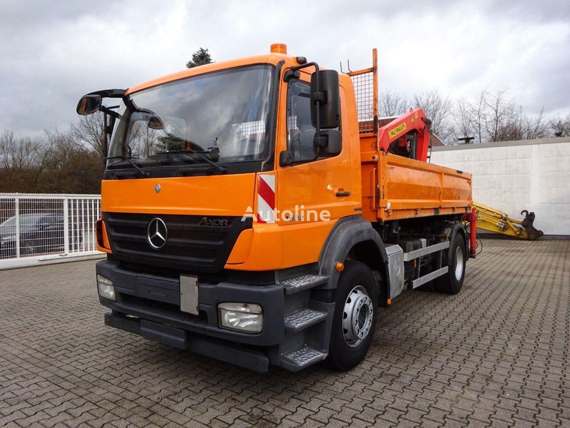 Mercedes-Benz Axor 1833 - Tipper, Crane truck: picture 1 Mercedes-Benz Axor 1833 - Tipper, Crane truck: picture 1
