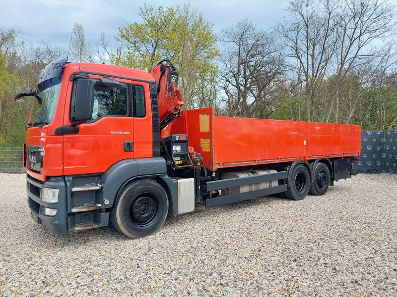 Mercedes-Benz TGS 26.360 FG 6x2, BL, daruval-HIAB 144, Euro5 - Dropside/ Flatbed truck, Crane truck: picture 1 Mercedes-Benz TGS 26.360 FG 6x2, BL, daruval-HIAB 144, Euro5 - Dropside/ Flatbed truck, Crane truck: picture 1