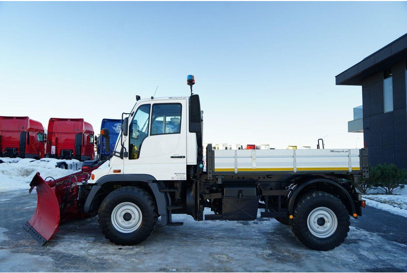 Mercedes-Benz UNIMOG U300 / 4X4 / WYWROTKA 3 STRONNA / PŁUG / KOMUNALNY / HYD - Tipper: picture 5 Mercedes-Benz UNIMOG U300 / 4X4 / WYWROTKA 3 STRONNA / PŁUG / KOMUNALNY / HYD - Tipper: picture 5