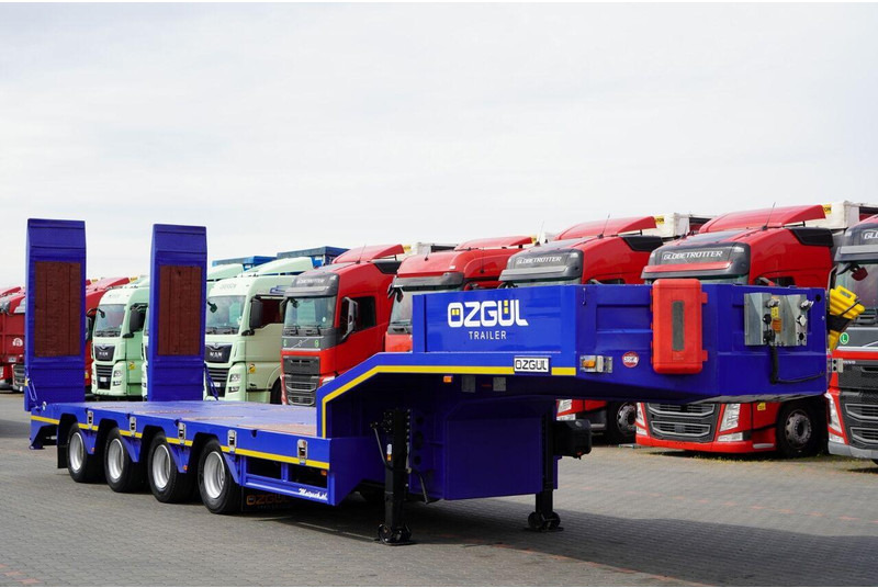 OZGUL NACZEPA LAWETA / LW4 / NISKOPODWOZIOWA / POSZERZANA / 4 OSIE / 1 - Low loader semi-trailer: picture 1 OZGUL NACZEPA LAWETA / LW4 / NISKOPODWOZIOWA / POSZERZANA / 4 OSIE / 1 - Low loader semi-trailer: picture 1