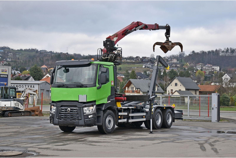 Renault C430* ABROLLKIPPER *LIV 170Z 78 * 6x4 - Hook lift truck, Crane truck: picture 2 Renault C430* ABROLLKIPPER *LIV 170Z 78 * 6x4 - Hook lift truck, Crane truck: picture 2