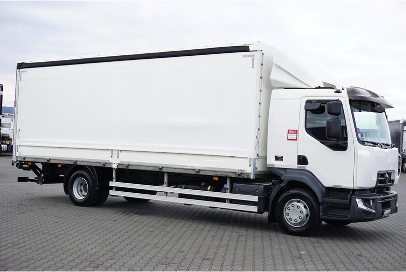 Renault D 16 / 280 / ACC / E 6 / BURTOFIRANKA + WINDA / ŁAD. 8 925 KG / - Curtainsider truck: picture 4 Renault D 16 / 280 / ACC / E 6 / BURTOFIRANKA + WINDA / ŁAD. 8 925 KG / - Curtainsider truck: picture 4