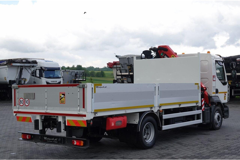 Dropside/ Flatbed truck, Crane truck Renault D 210/  4X2 / SKRZYNIOWY 5 M + HDS PALFINGER PK 8.501 SLD A / UD: picture 17