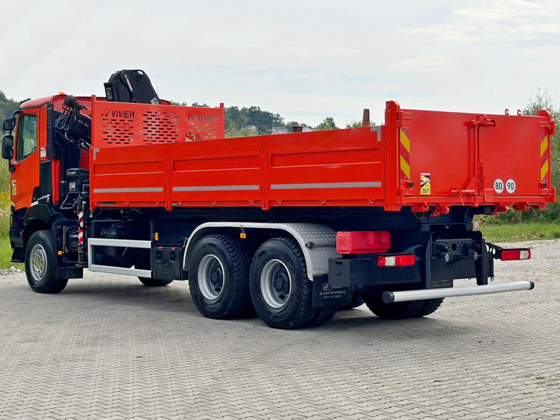 Tipper, Crane truck Renault K 380 * HIAB 144 BS - 3 HIDUO + FUNK * 6x4 * TOP: picture 6 Tipper, Crane truck Renault K 380 * HIAB 144 BS - 3 HIDUO + FUNK * 6x4 * TOP: picture 6