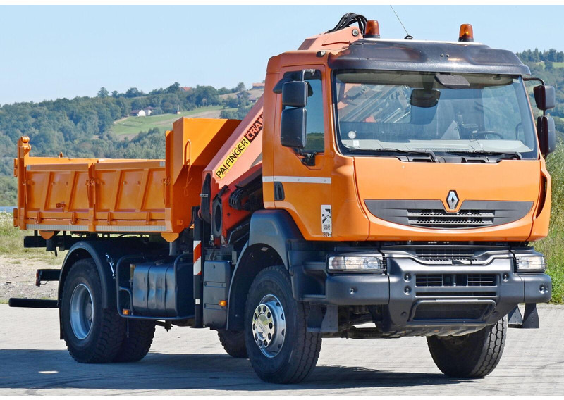 Renault KERAX 370 - Tipper, Crane truck: picture 4 Renault KERAX 370 - Tipper, Crane truck: picture 4