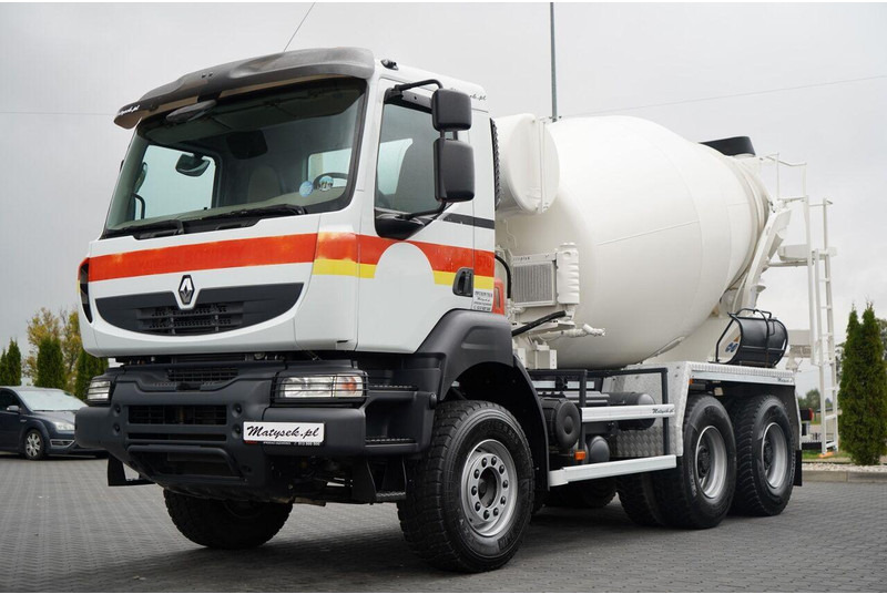 Renault KERAX 460 / 6x4 / BETONOMIESZARKA 7m3 / AUTOMAT / E5 EEV - Concrete mixer truck: picture 3 Renault KERAX 460 / 6x4 / BETONOMIESZARKA 7m3 / AUTOMAT / E5 EEV - Concrete mixer truck: picture 3