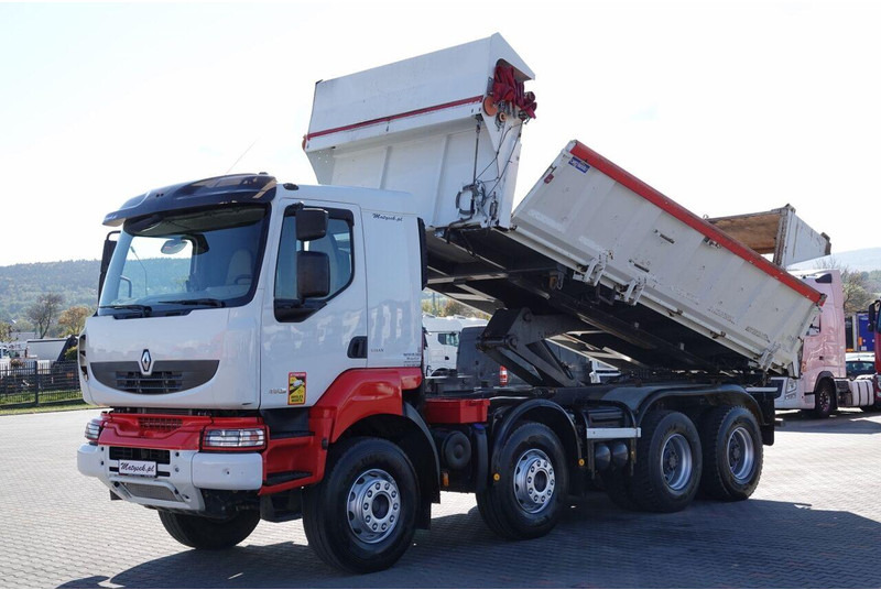 Renault KERAX 480 / 8x4 / WYWROTKA / HYDROBURTA / HYDROKLAPA / BORDMATIC - Tipper: picture 1 Renault KERAX 480 / 8x4 / WYWROTKA / HYDROBURTA / HYDROKLAPA / BORDMATIC - Tipper: picture 1