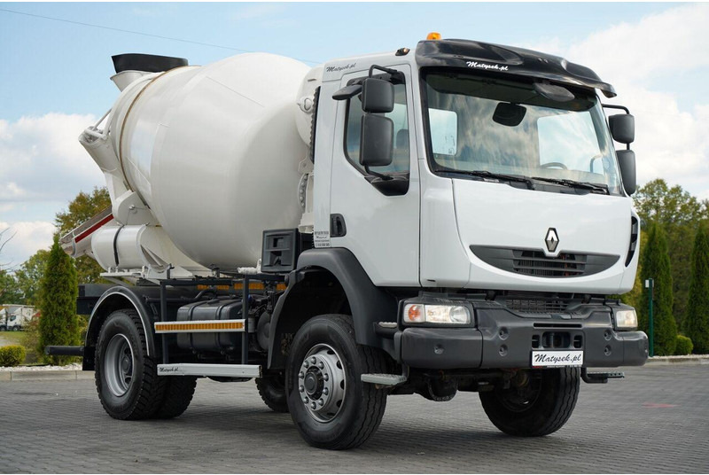 Renault KERAX - Concrete mixer truck: picture 1 Renault KERAX - Concrete mixer truck: picture 1