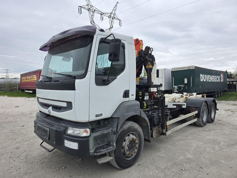 Renault Kerax 370 DCi - Palfinger PKK 8500 Crane - Multilift - Hook lift truck, Crane truck: picture 2 Renault Kerax 370 DCi - Palfinger PKK 8500 Crane - Multilift - Hook lift truck, Crane truck: picture 2