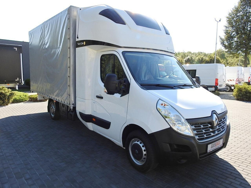 Renault MASTER PLANDEKA 8 PALET WEBASTO TEMPOMAT KLIMATYZACJA PNEUMATYKA - Curtain side van: picture 4 Renault MASTER PLANDEKA 8 PALET WEBASTO TEMPOMAT KLIMATYZACJA PNEUMATYKA - Curtain side van: picture 4