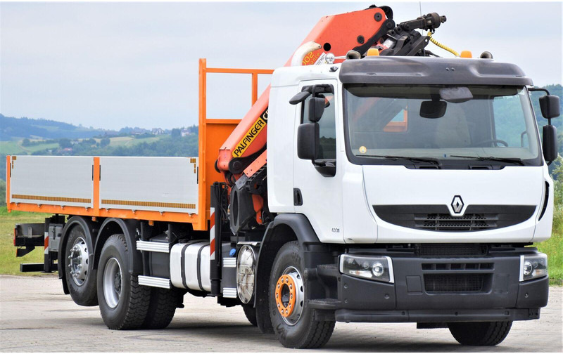 Renault PREMIUM 430 DXI* FUNK * TOPZUSTAND - Dropside/ Flatbed truck, Crane truck: picture 3 Renault PREMIUM 430 DXI* FUNK * TOPZUSTAND - Dropside/ Flatbed truck, Crane truck: picture 3