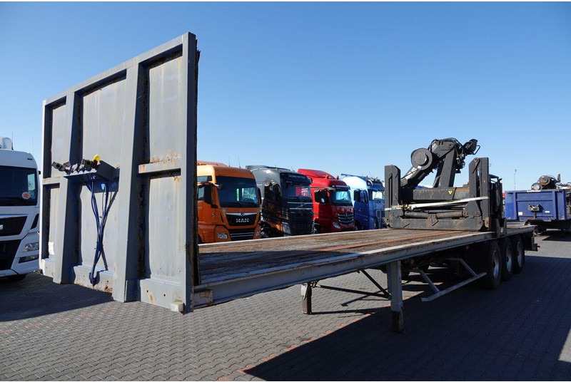 Samro NACZEPA PLATFORMA / + HDS HIAB R 150 F3 - WYSÓW : 8 METRÓW - Dropside/ Flatbed semi-trailer: picture 3 Samro NACZEPA PLATFORMA / + HDS HIAB R 150 F3 - WYSÓW : 8 METRÓW - Dropside/ Flatbed semi-trailer: picture 3