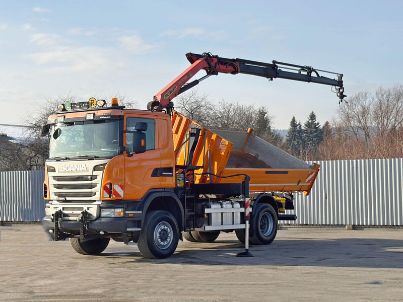 Scania G 360 - Tipper, Crane truck: picture 5 Scania G 360 - Tipper, Crane truck: picture 5