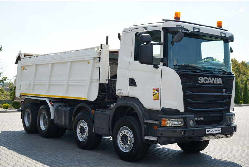 Scania G 410 / 8X4 / ZABUDOWA SAMOWYŁADOWCZA DO ASFALTU / 2X HYDROKLAPA - Asphalt paver: picture 5 Scania G 410 / 8X4 / ZABUDOWA SAMOWYŁADOWCZA DO ASFALTU / 2X HYDROKLAPA - Asphalt paver: picture 5